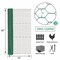 Garden Zone Garden Craft 36 in. H X 25 ft. L Steel Poultry Netting 1 in. 173625 - alternate 3